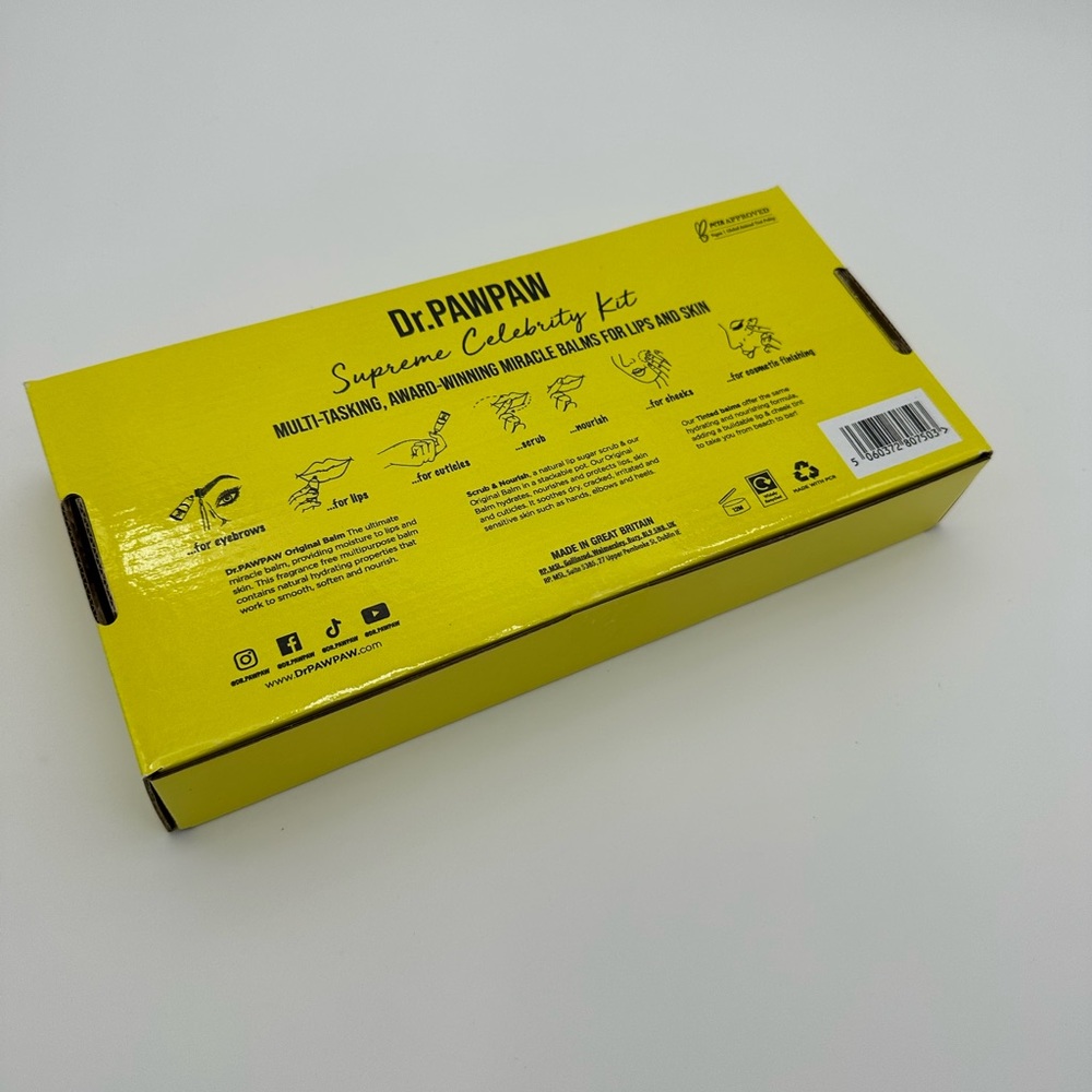 Dr. PawPaw Supreme Celebrity Kit - SIX .84 fl oz tubes + SCRUB - Picture 5 of 8